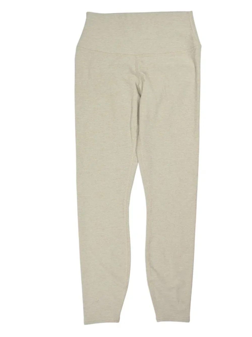 ALO Yoga Alosoft High-Waist 7/8 Highlight Legging in Oatmeal Heather